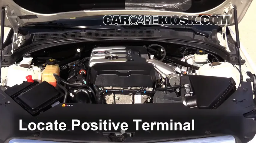 2014 Cadillac ATS 2.0L 4 Cyl. Turbo Battery Jumpstart